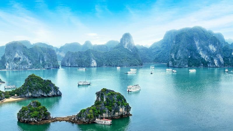 From the Temples of Angkor to the Mekong Delta & Hanoi and Halong Bay (port-to-port cruise)