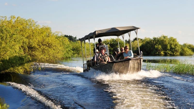 Safari Cruise along the Zambezi River - South Africa, Botswana, Namibia, Zimbabwe with extended stay at the Cape Peninsula (port-to-port cruise)