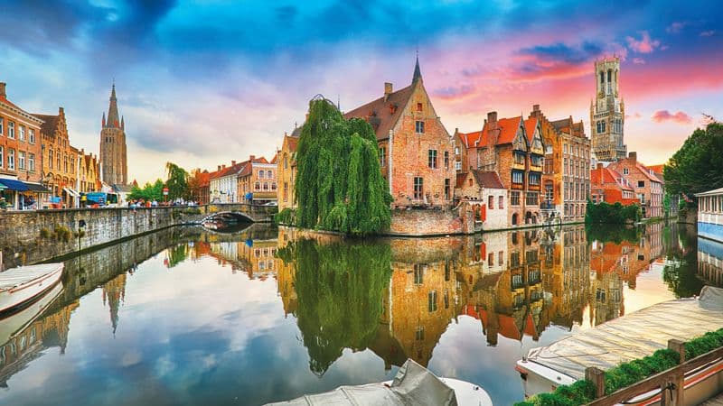 Indulge in Art, Heritage, and Flavors on a Cruise along Belgian Canals (port-to-port cruise)