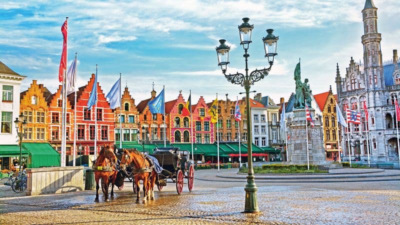 Indulge in Art, Heritage, and Flavors on a Cruise along Belgian Canals (port-to-port cruise)